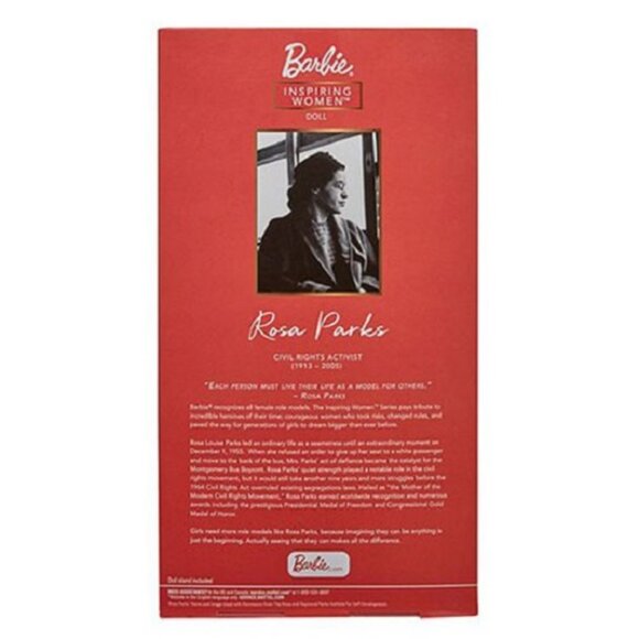 Barbie Inspiring Women Rosa Parks Doll - Picture 4 of 8